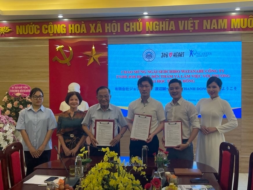 ベトナムのTHANH DONG 大学と提携
