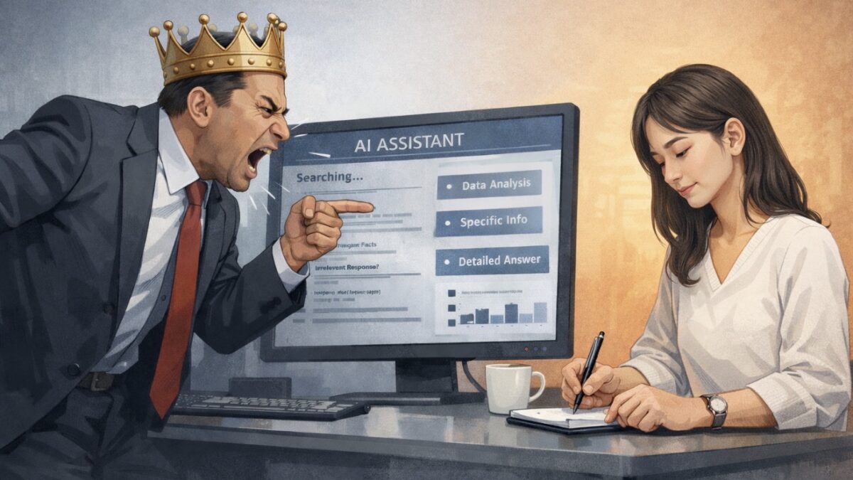 「チャッピーが“使えない”のではない。 使えない大人が、使い方を失っているだけだ。」