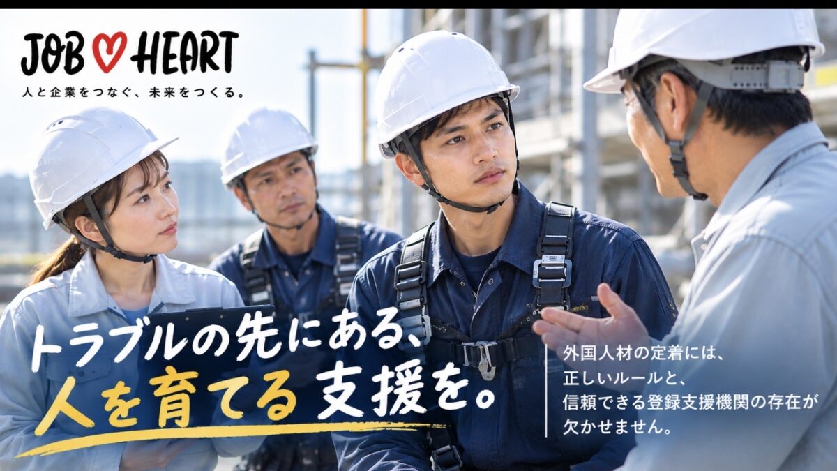 外国人材のトラブルにどう向き合うか？人を育て、企業と外国人をつなぐ登録支援機関の役割  外国人だから起こる問題ではない。人だからこそ起こる問題がある。